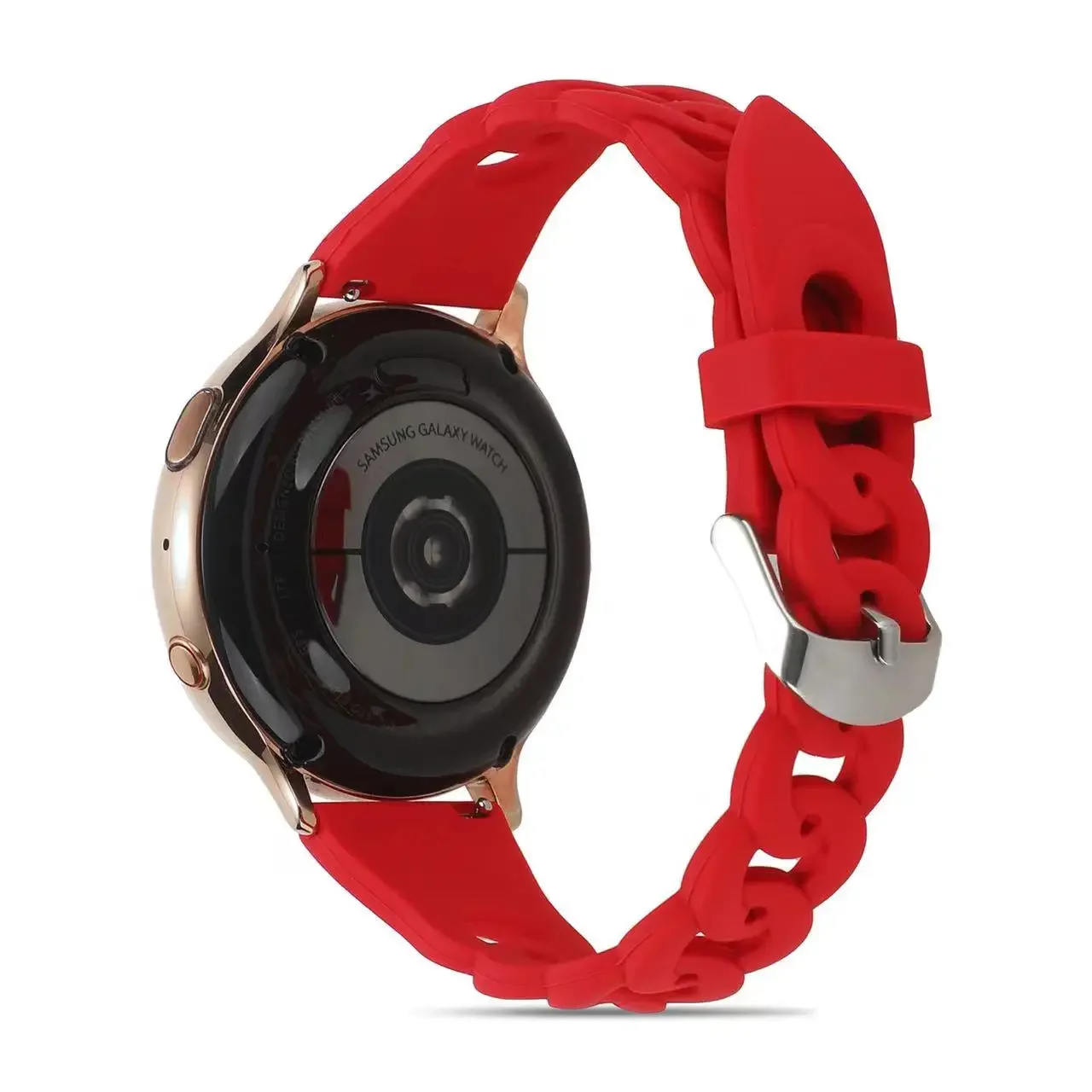 22mm Silicone Strap for Samsung Galaxy Watch 3 Huawei Watch 3/4pro/GT3 Breathable Fashion Sport Watch Wristband for