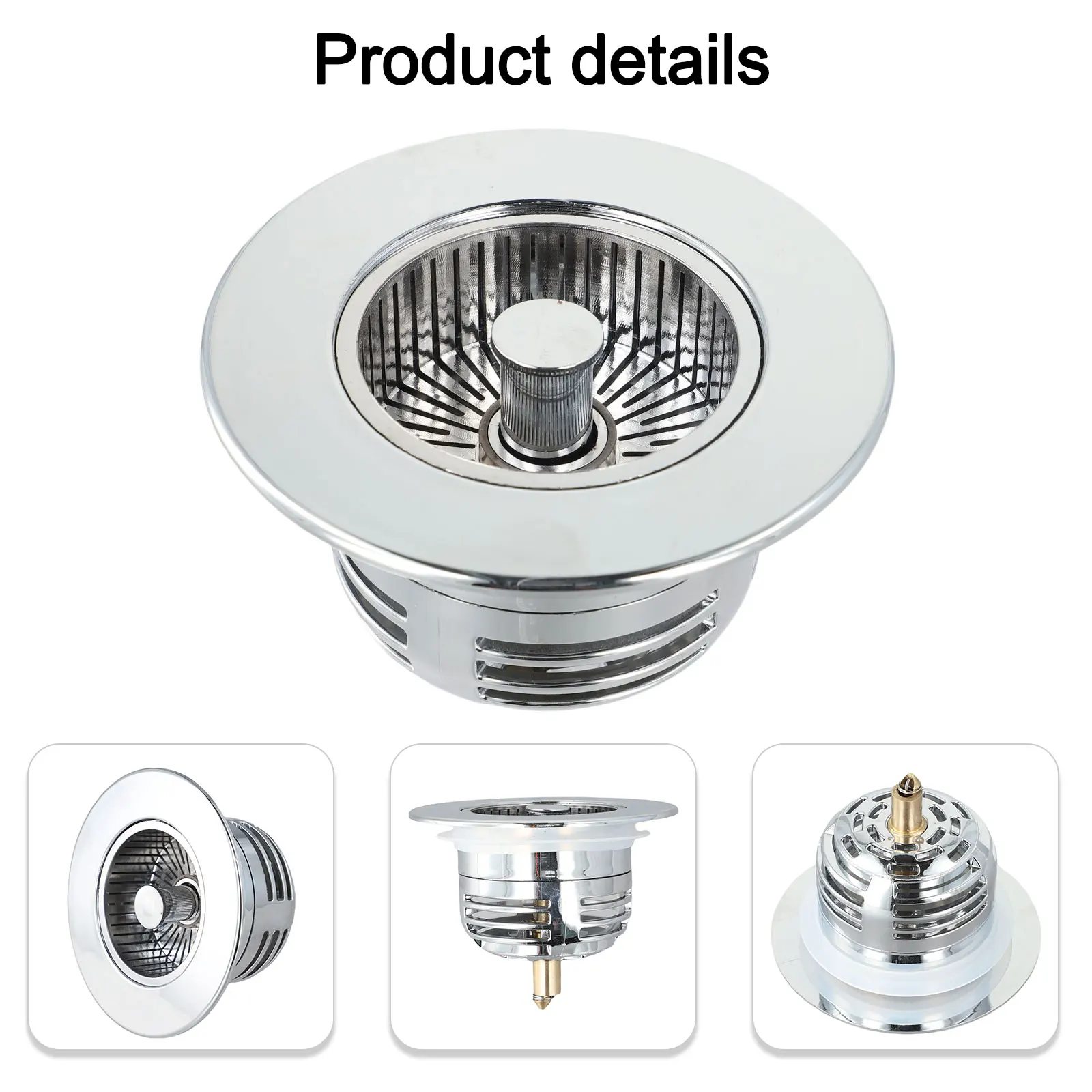 

Устойчивый к ржавчине кухонный слив из АБС-пластика, не засоряющийся фильтр, содержание упаковки, название продукта, надежный и удобный