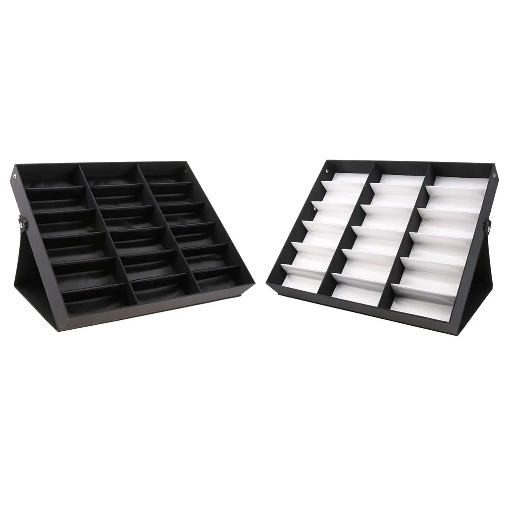 Glasses Storage Holder 18 Slots Sunglasses Retail Display for Shop