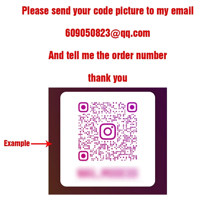 Social Media Sign Business Plate Custom Gold Acrylic Decorations Instagram QR Code