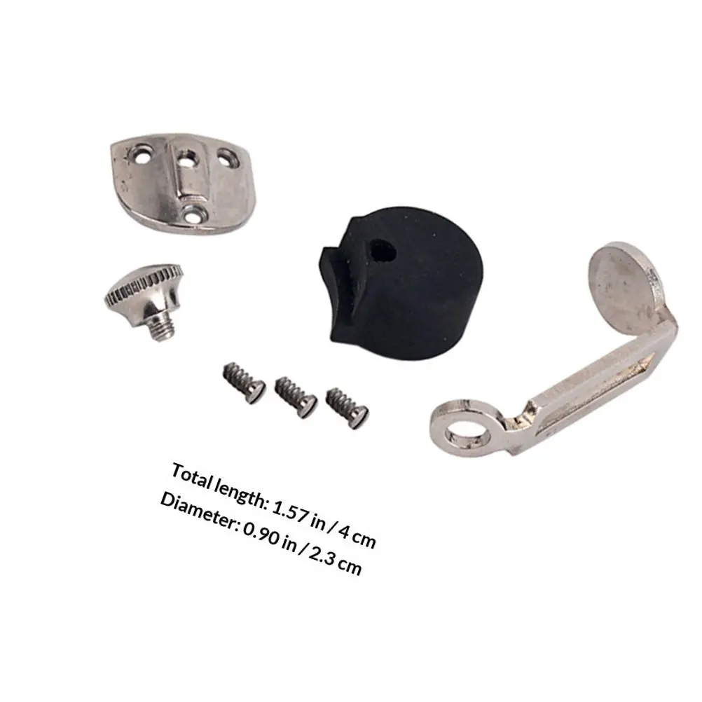 1Set Clarinet Thumb Rest Cushion Premium Metal Thumb Protector Adjustable Comfortable Finger Rest for Musicians Lightweight Easy
