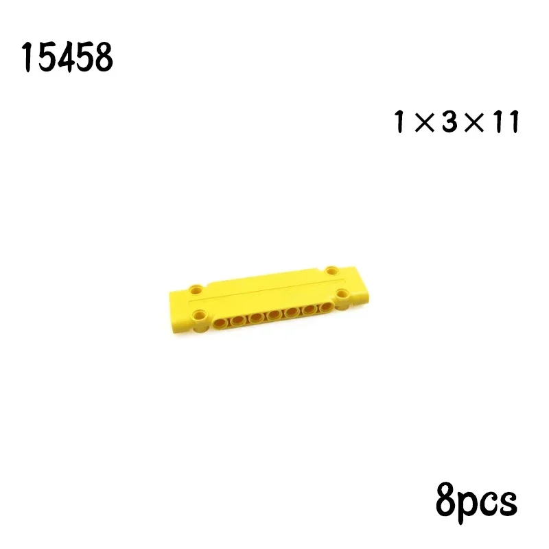تجميع لوحة الجسيمات 1x5x11 1X3X11 لوحة مكعبات البناء الميكانيكية أجزاء السيارة الفنية 64782 15458 ألعاب الطوب للأطفال