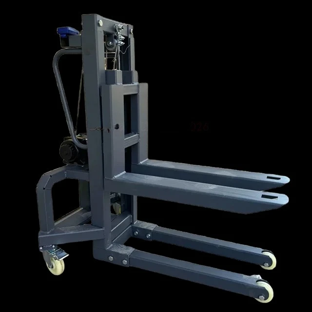 Battery Powered Lifting Height 120cm-160cm Load Bearing 300kg Events and Performances Cargo Forklift Customized Mini Stacker