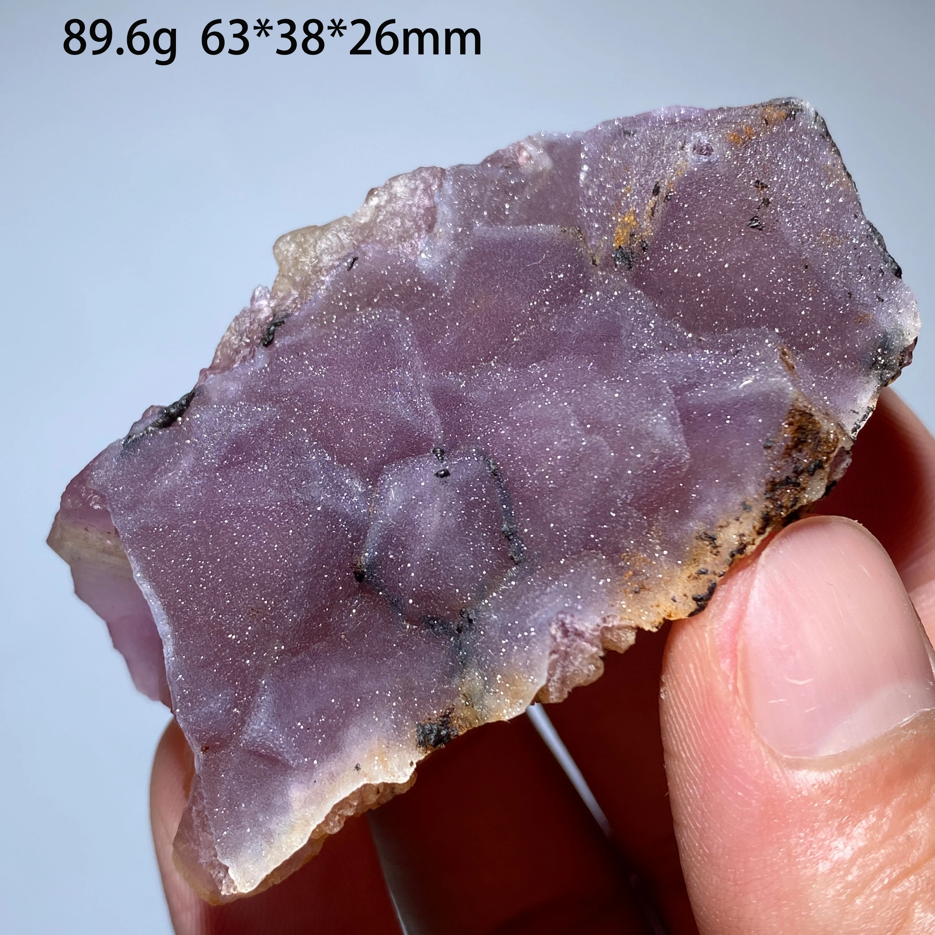 Natural Sugar Fluorite Crystal Specimen Reiki Healing Teaching Stone Home Decor Collection Gift Ornament