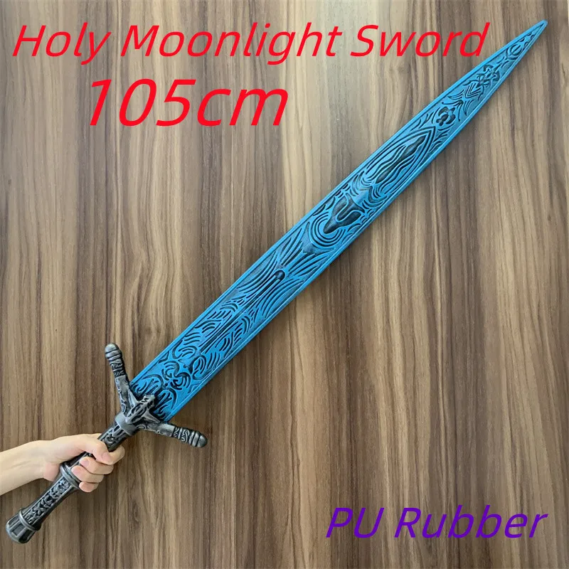 1:1 Moonlight Greatsword Game Ring Cosplay Perforated Knife Great