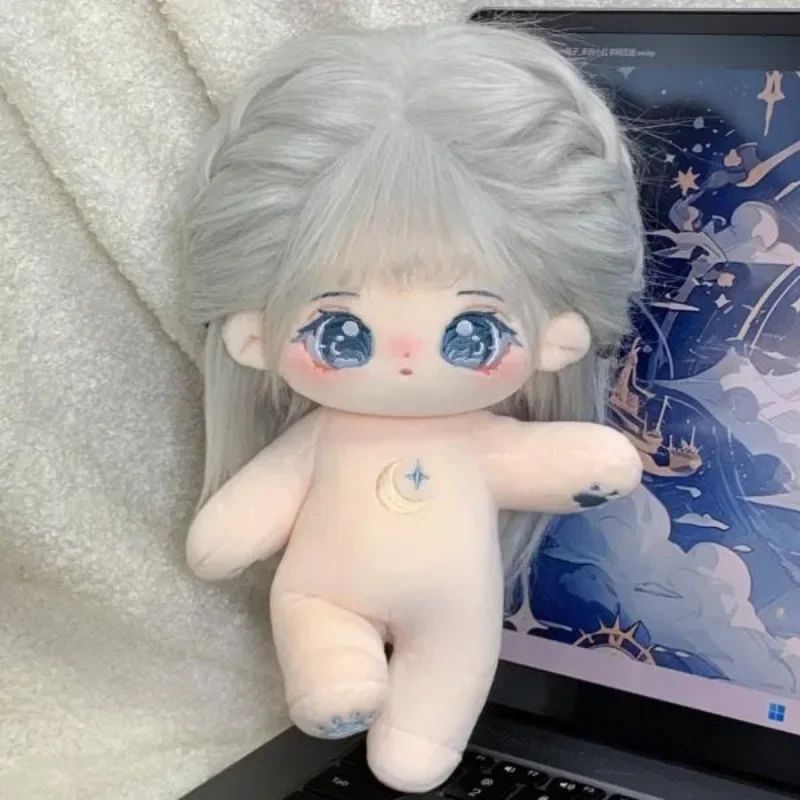 20 cm bébé poupée avec cheveux en peluche poupée jouet poupées accessoires pour notre génération corée Kpop EXO idol poupées