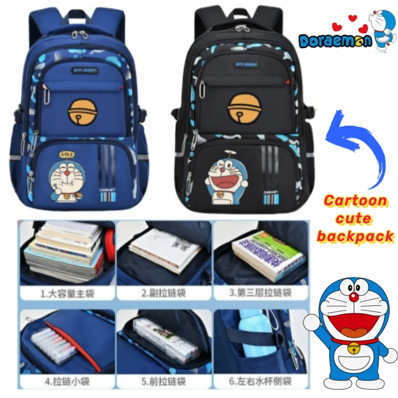 

Новые высококачественные рюкзаки для пар на тему Doraemon, удобные повседневные рюкзаки большой вместимости для деловых поездок и путешествий.