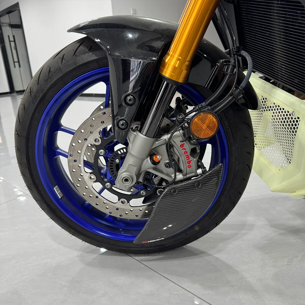 for Yamaha MT-09 MT-09/SP 100% carbon fiber motorcycle accessories brake disc protection cover wheel air guide plate MT09 MT90SP