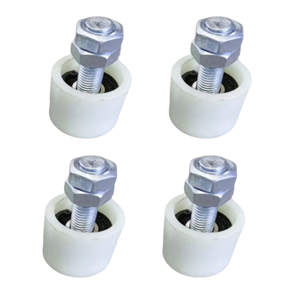 Guide Wheel Set Designed for Sliding Doors with Anti-Sway Function and Optimized Rolling Performance Using Nylon Material