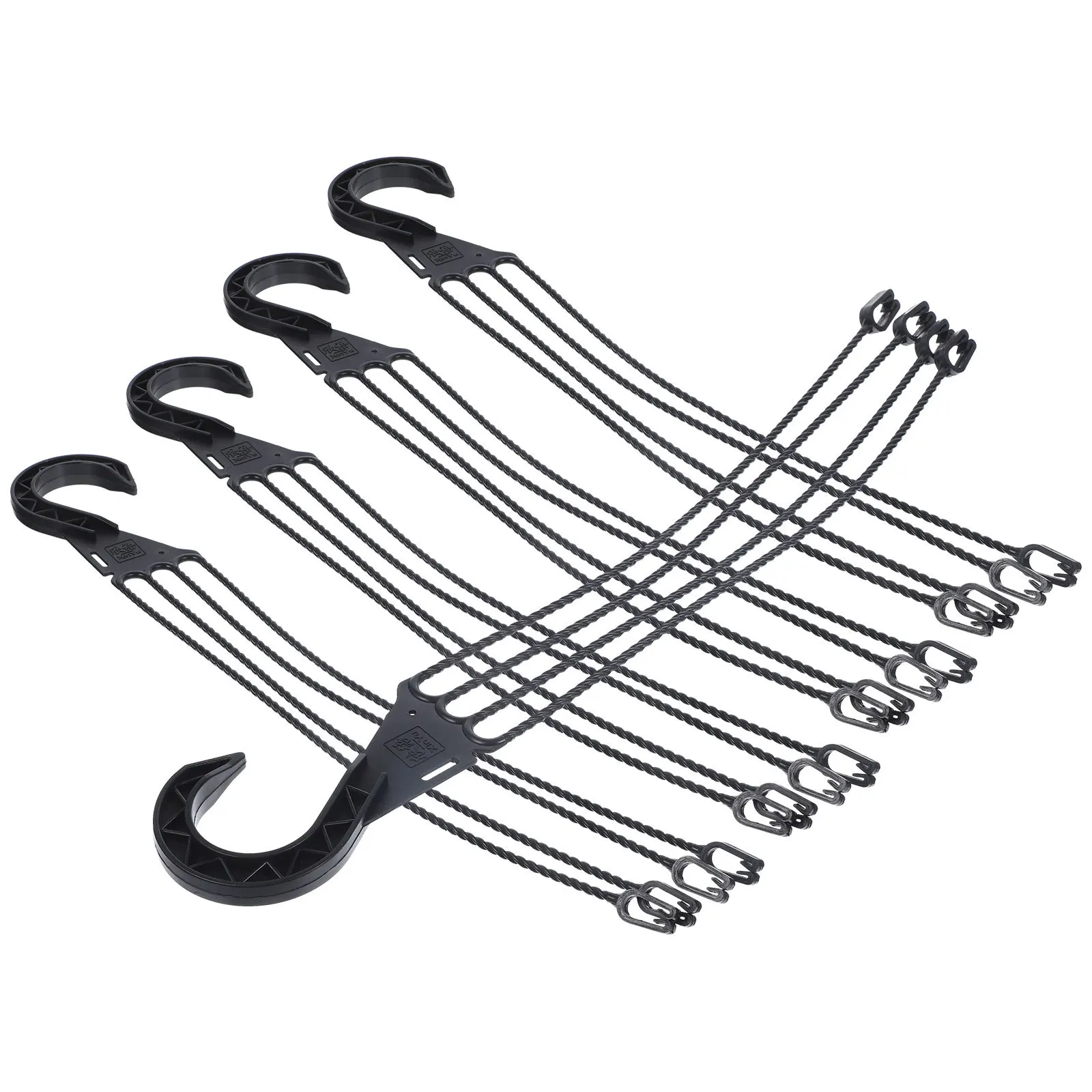 5Pcs Plastic Flowerpot Hooks Hanging Planter Hangers Strong Load Bearing Wall Mount for Living Room Bedroom Terrace Garden Use