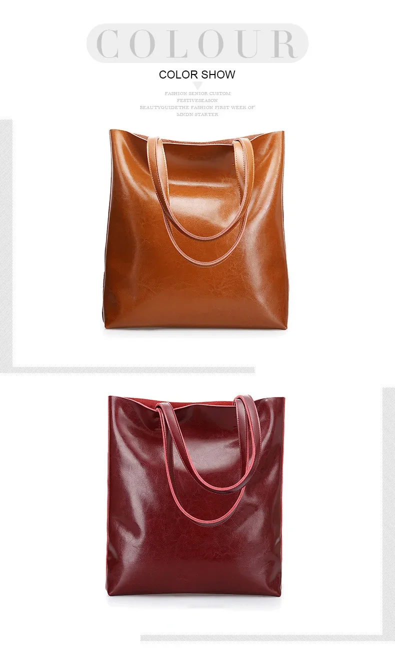 2024 büro Hand Schulter Taschen Für Frauen Tote Kuh Leder Tasche Damen Echtes Leder Handtaschen Große Frauen Tasche Große Vintage Weibliche – Detail 8