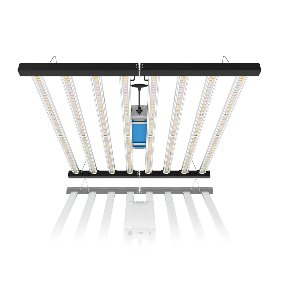 Led crescer lâmpada h5 samsung lm301b, 660nm 660w vs 1000w hps cob ir uv para planta de interior