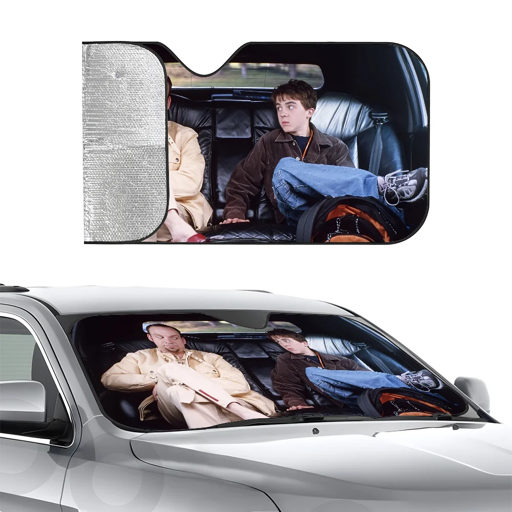 Big Fat L-Liar солнцезащитный козырек для вождения автомобиля, лобовое стекло, солнцезащитный козырек, блоки УФ-лучей, козырек, складной солнцезащитный отражатель, авто солнцезащитные козырьки