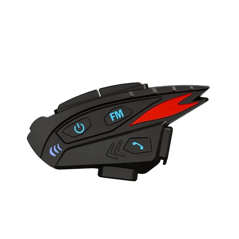 Classic-Motorcycle Helmet Headset Bluetooth Intercom Headset FM 2-Rider Communication Headset