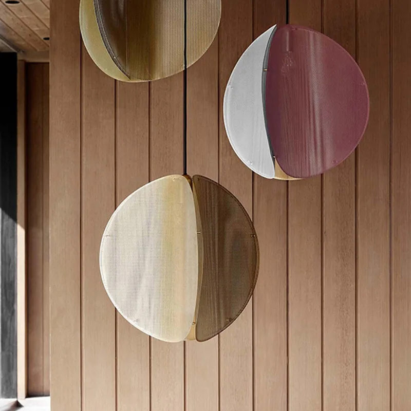 2025 Modern Planet Themed Pendant Lamp Spherical Brass Pink Gray Finish Dimmable Ceilings Lustre Dining Room
