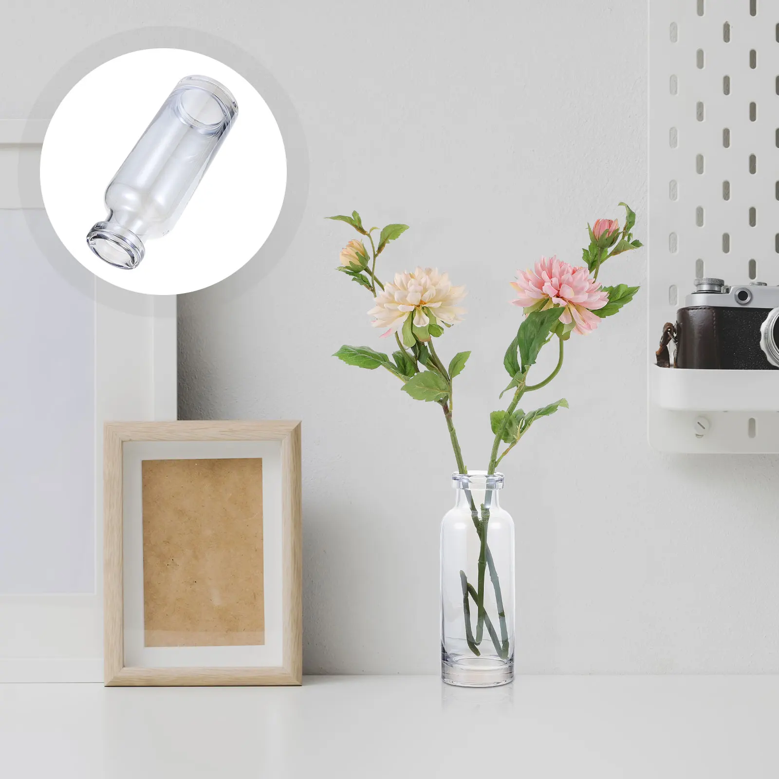 

Hydroponics Glass Vase Desktop Planter for Home Office Floral Arrangement Plant Terrarium Hydroponic Plants Vase