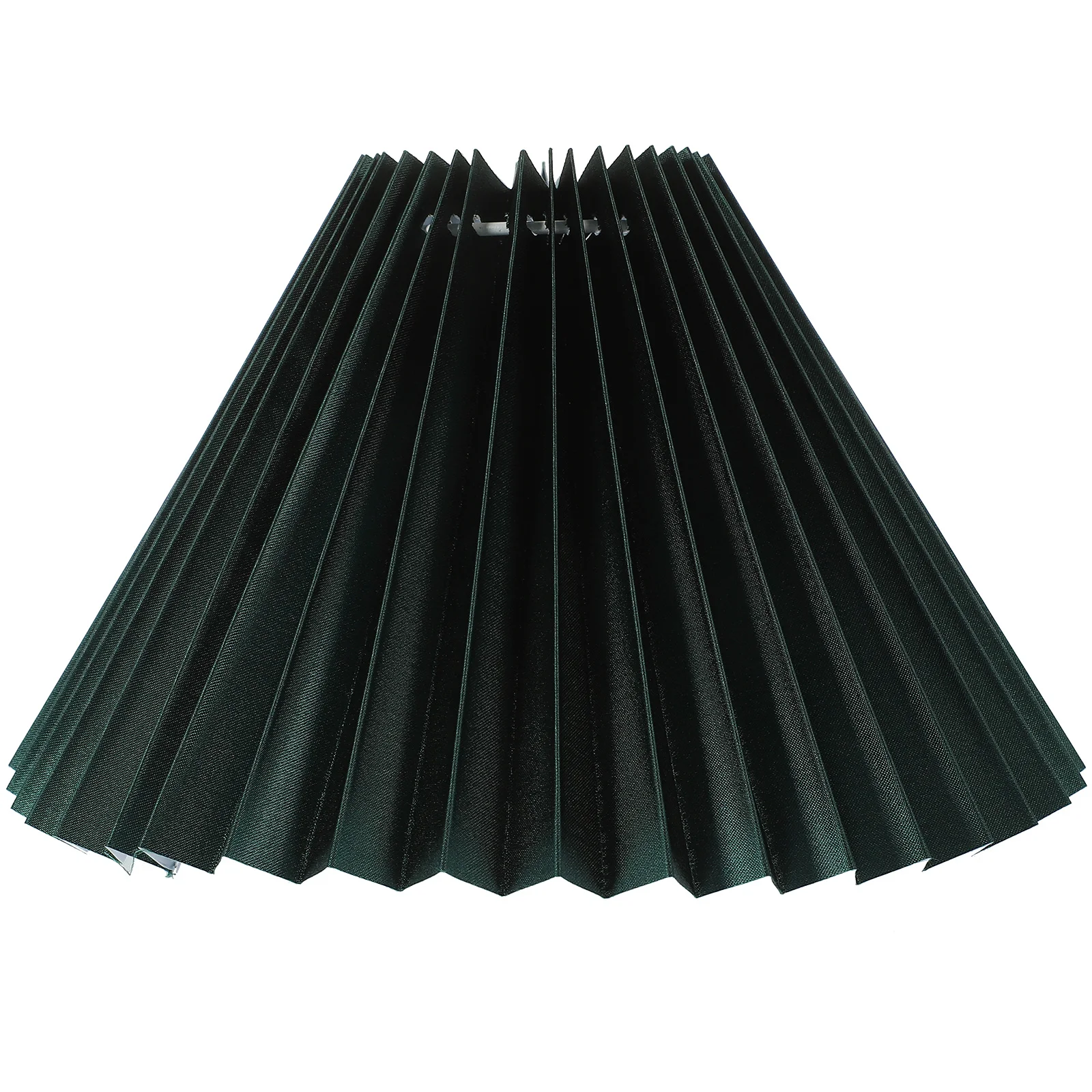 

Gray Green Lamp Shade Pleated Dustproof Light Cover For Bedroom Hotel Table Lamp Small Lampshades E27 Socket