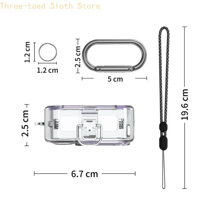 Stoßfeste Headset-Abdeckung für Nothing Ear (2), staubdichte Hülle, waschbares CaseShell E74A – Detail 6
