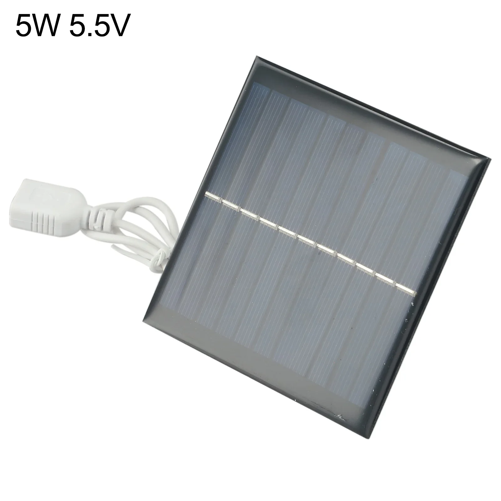 

Monocrystalline Solar Panel USB Solar Charger For Areas Without Electricity Easy To Carry Excellent Low-light Effect