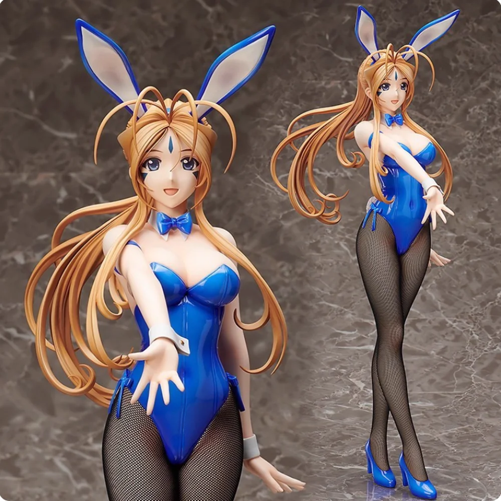 

45 см Oh My Goddess Belldandy B-style 1/4 Bunny Ver FREEing японского аниме ПВХ фигурка игрушка игра Коллекционная модель куклы