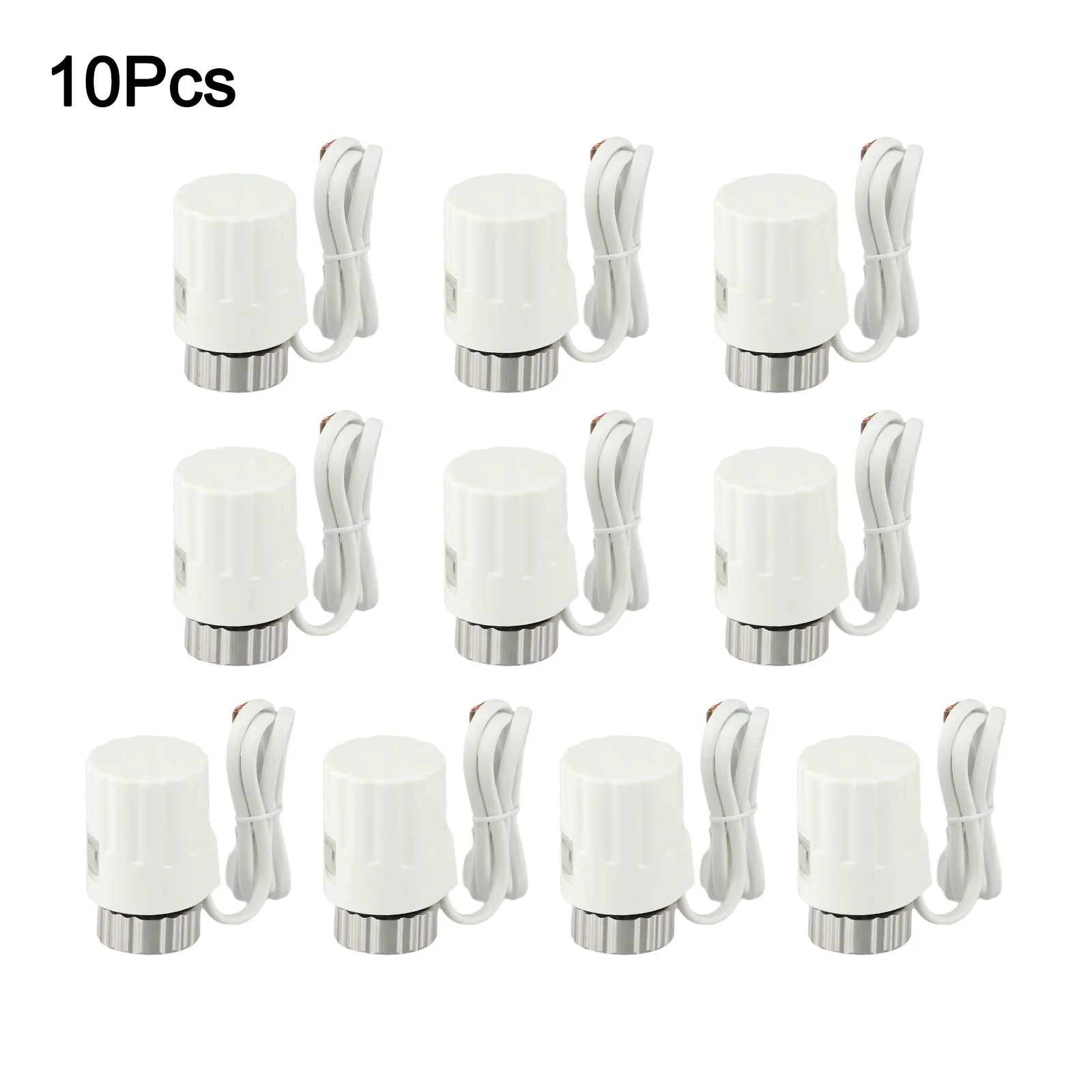 230V Normally Open Electric Heating Actuator Floor Heating Water Distributor Thermostatic Radiator Valve Normally Closed Open