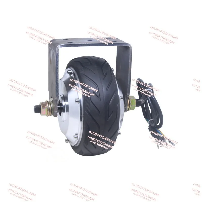 6 inch brushless hub motor 156 toothed deceleration motor DC speed regulation low speed large torque rail dining car