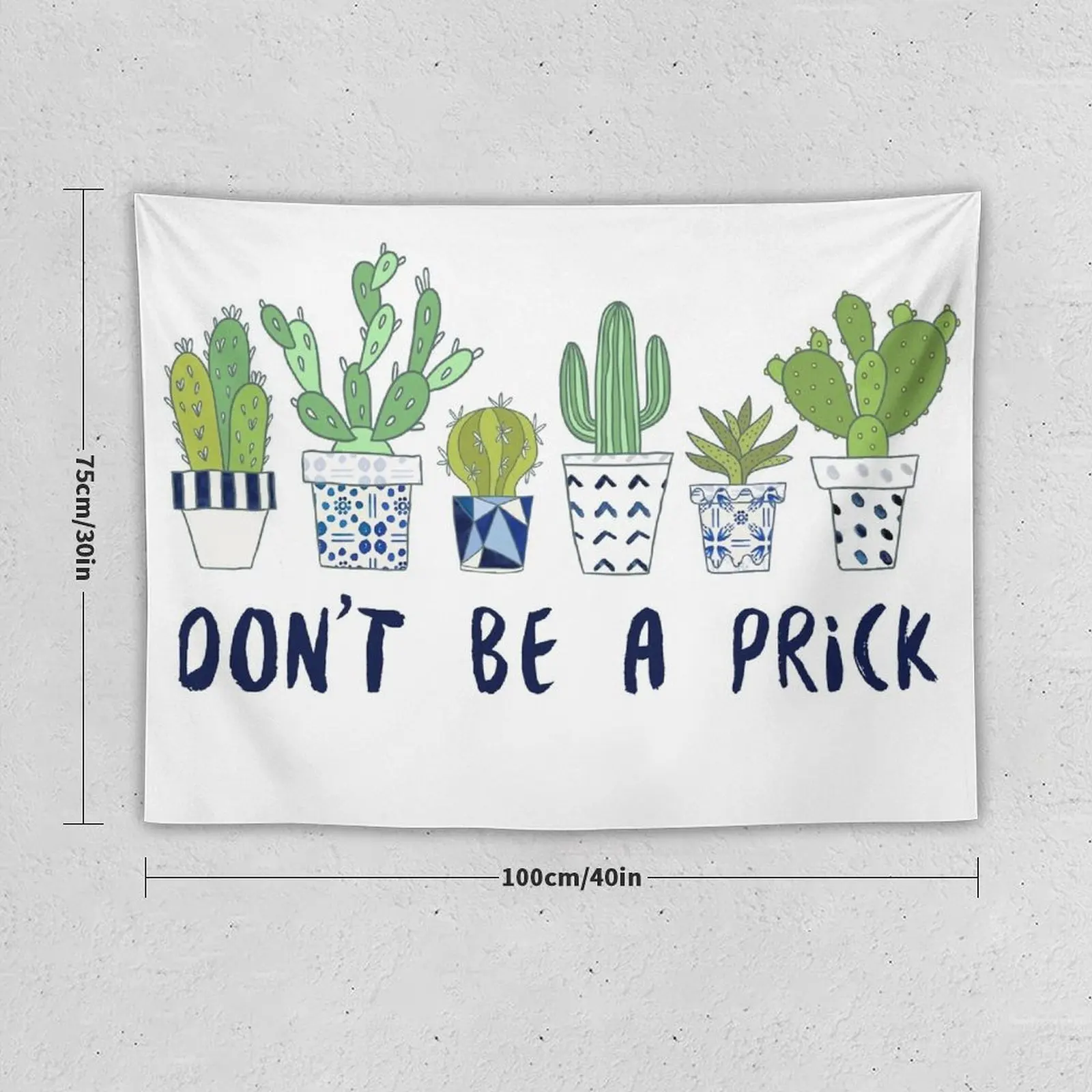 Don't Be a Prick Tapestry Decoration Wall Nordic Home Decor Room Design Tapestry