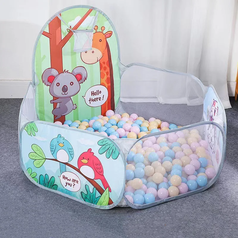 

1.2M Cartoon Baby Pools Ball Pit Dry Pool Balls Outdoor Games Kids Playpen Portable Children's Pool Balls Baby Pool Ball Box