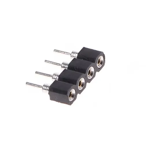 10Pcs 4 Pin RGB RGBW RGBCCT Male / Female Pin Needle Connector Adapter For RGB RGBW LED Strip Light Led Accessories