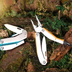 420 Steel Multi-tool Multifunctional pliers Folding Knife Outdoor Survival Camping Manual Repair Tools Wire Cutters EDC Nippers