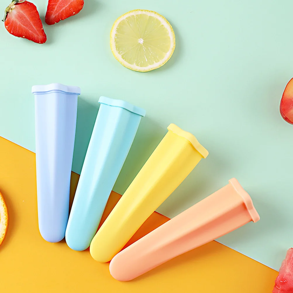 8 Pcs Plastic Baking Mold Popsicles Maker Ice Cream Molds Craft Summer Small Cube