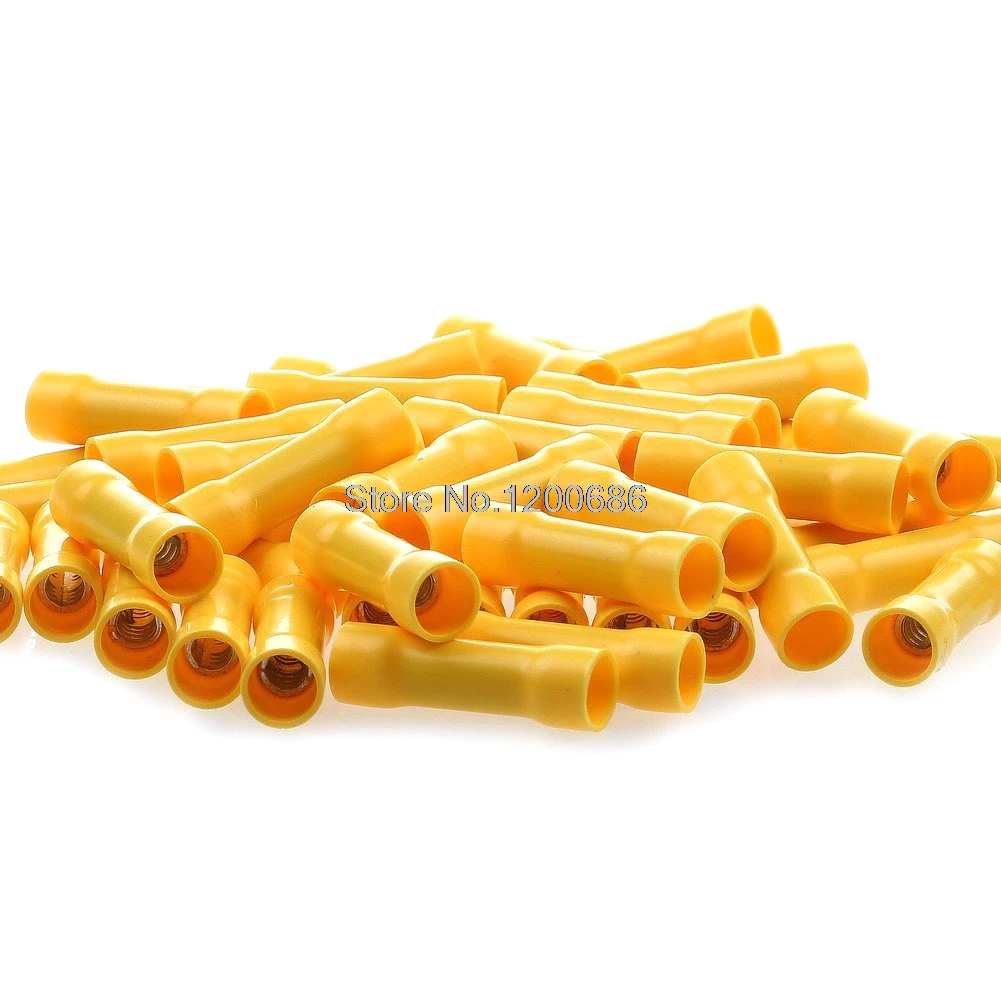 

BV-5.5 copper insulated middle connection pipe cold pressure terminal copper terminal BV5.5 pipe shaped all insulation terminal