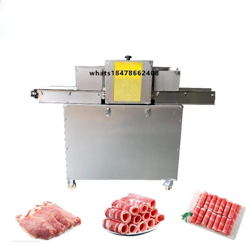 Electric Commercial Automatic Multifunctional  Mushroom Vegetable Food Cutter Meat Slicer