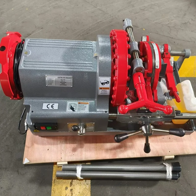 2025 Best-Seller 4 Inch High Performance Pipe Threading Machine 1/2