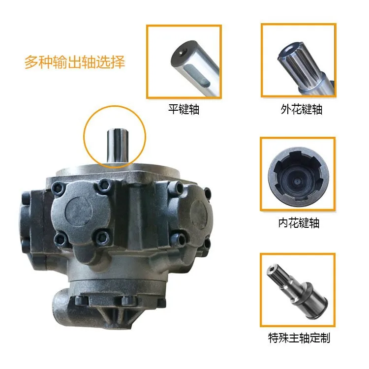 White HTM31-5000 eccentric shaft low excitation frequency five-piston structure torque large outer five-star hydraulic motor