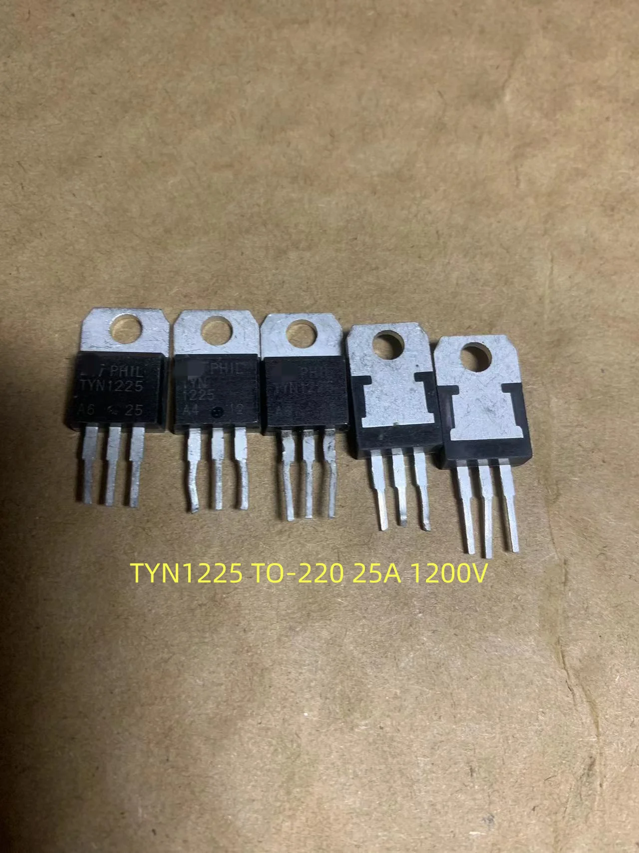 TYN1225 máquina de desmontaje importada TO-220 25A 1200V tiristor unidireccional de chip grande