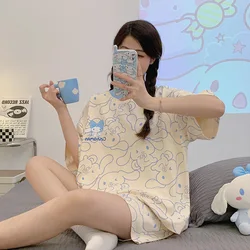 Pyjama Damen Sommer kurz ärmel ige reine dünne koreanische Version schöne Hauskleidung zweiteiligen Anzug Sommer