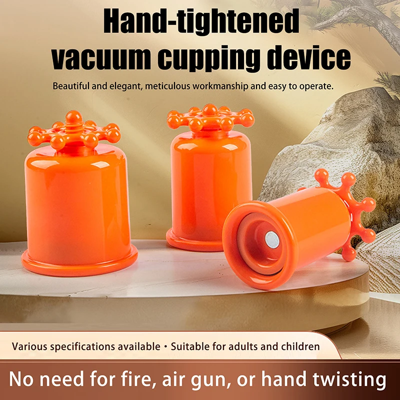 Vacuum Cupping Set Suction Cups Jar Acupuncture Massage Chinese Medicine Fat Burner Therapy Body Massager Cupping