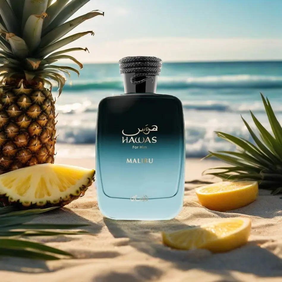 

Hawas MALIBU Men’s Eau de Parfum Spray Fragrance Fresh Aquatic Woody Perfume Long Lasting for Daily Wear