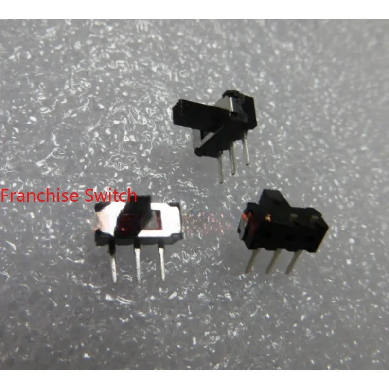 

10PCS Micro Pull-out Switch, Sliding Three-pin, 2-speed, Environmentally Friendly Handle With A Height Of 5mm