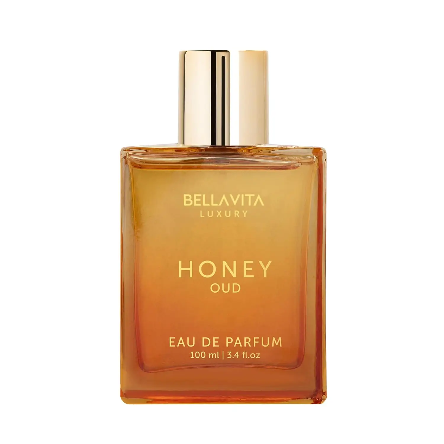 

Bellavita Luxury Honey Oud Eau de Parfum | 100 ml (3.4 fl.oz.) | Perfume for Men and Women | Sweet Honey, Bergamot, Oud, and Amber Notes