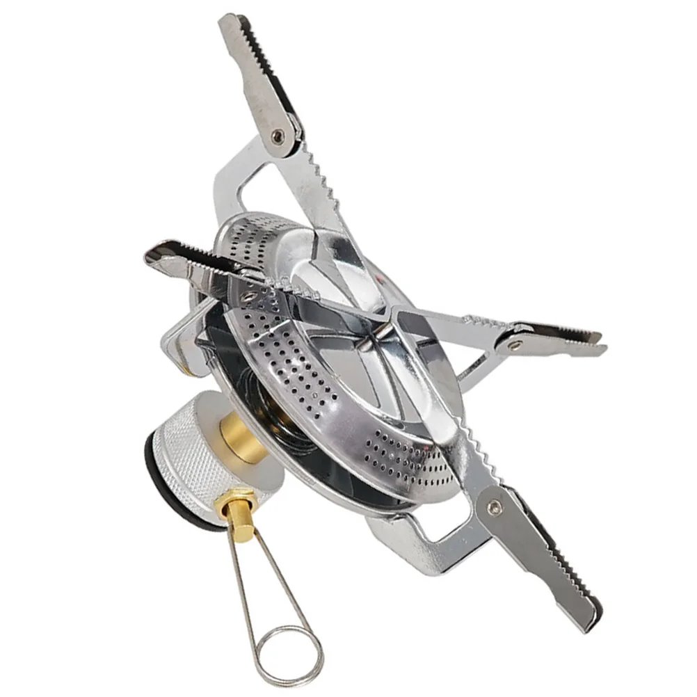 

Outdoor Metal Folding Camp Camping Supplies Picnic Sturdy Stainless Steel Portable Gas Burner Multi Functional Versatile Metal