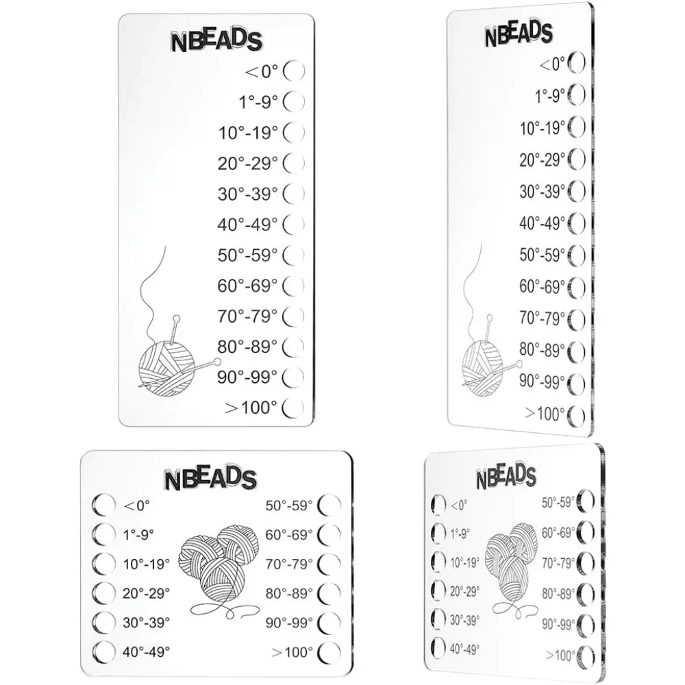 

4-х шт. одеяло с таблицами цветов, акриловое многоразовое вязальное одеяло с температурой, планировщик шерсти, органайзер для карточек, одеяло