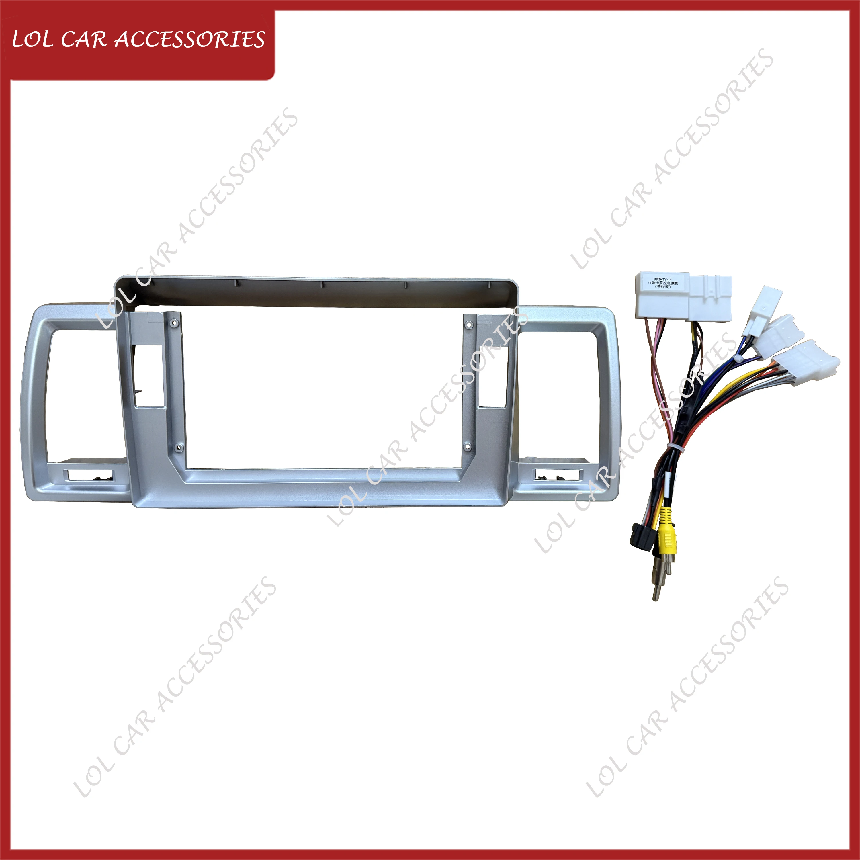 10.1 Inch For TOYOTA Hiace 2010-2018 Car Radio Stereo Android MP5 Player 2 Din Head Unit Fascia Panel Casing Frame Dash Cover