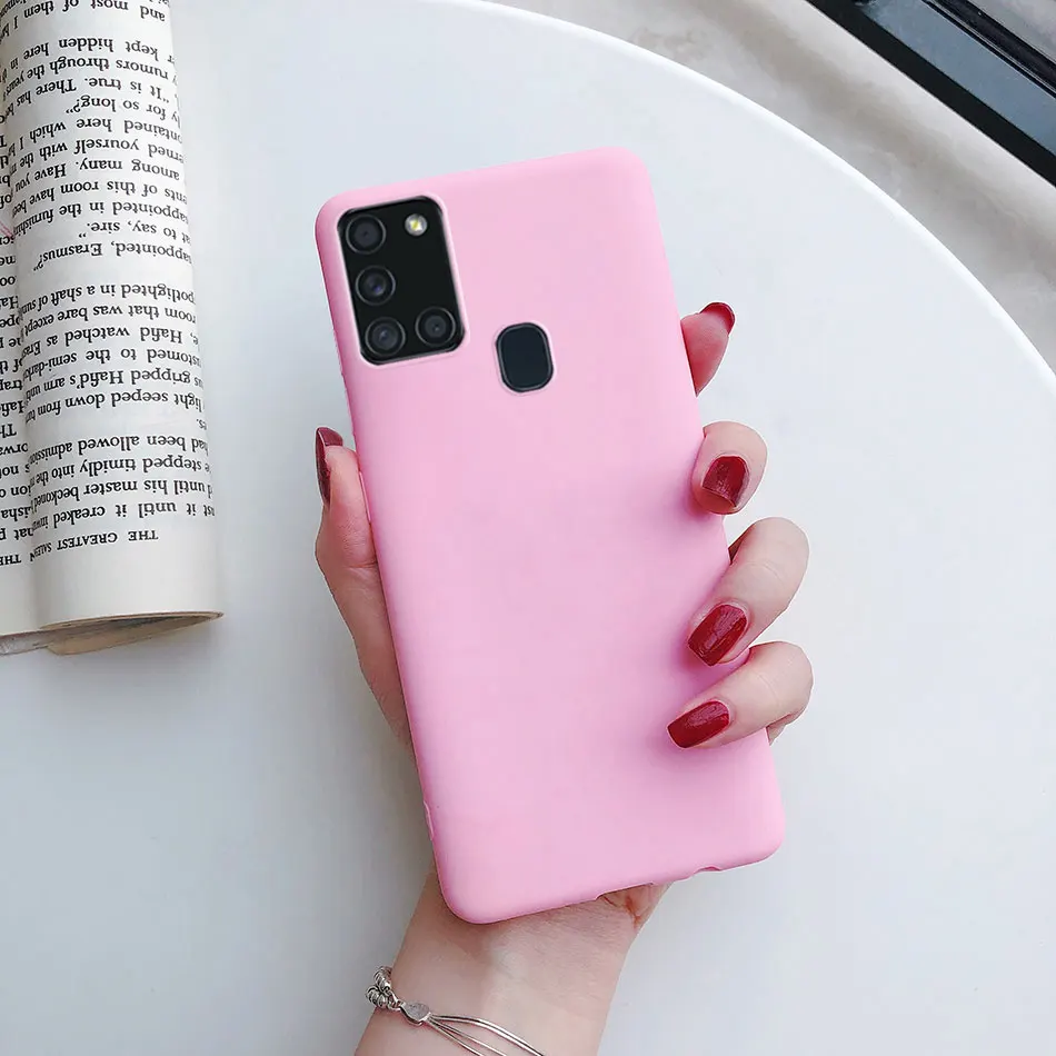 Luxus Fall Für Samsung galaxy A21S A11 A12 A32 A42 A52 A72 5G A10 A21 A21S A31 a41 A51 A71 A50 A70 Funda de Silikon Zurück Abdeckung – Detail 5