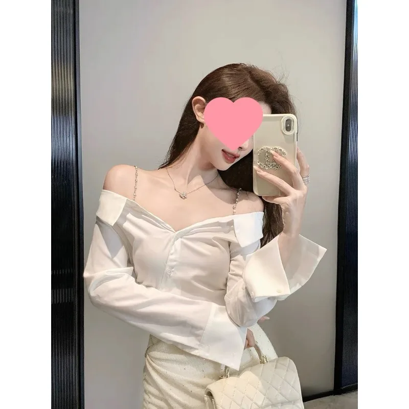 Unique and Beautiful Set Petite French Style Stunning Fashion Two-piece Set Complete Autumn Outfit for Korean Drama Female Lead