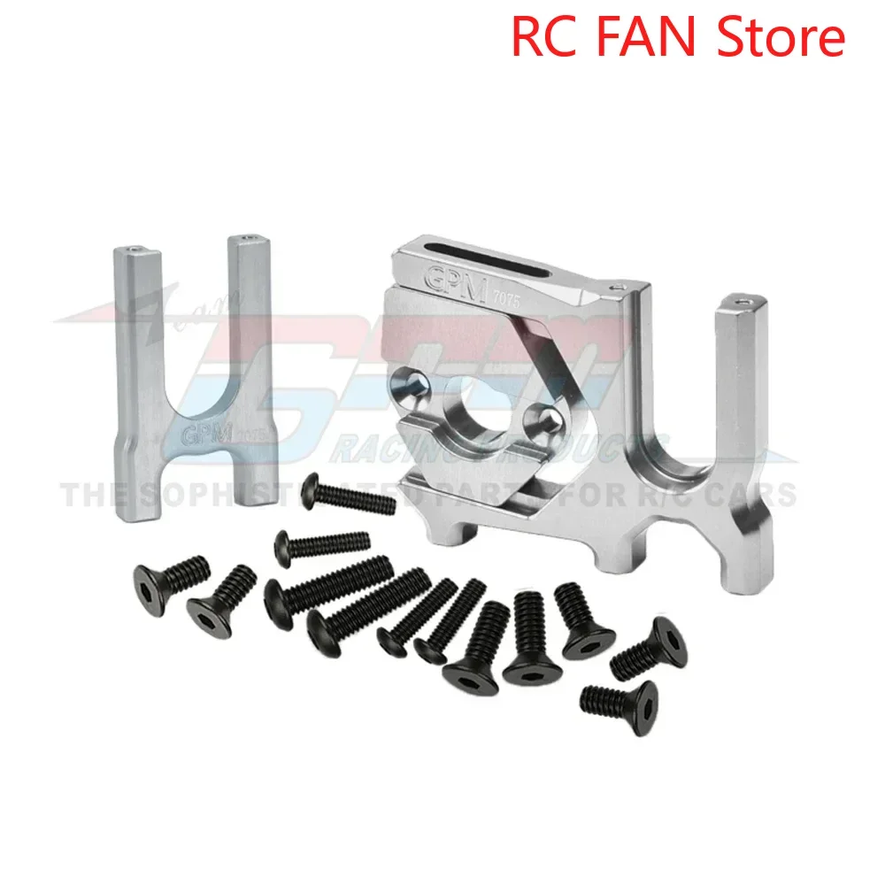 GPM For ARRMA 1/7 MOJAVE INFRACTION 1/8 Kraton Outcast TYPHON EXB 6S Metal Center Diff Mount + Motor Mount ARA320468 +ARA320499