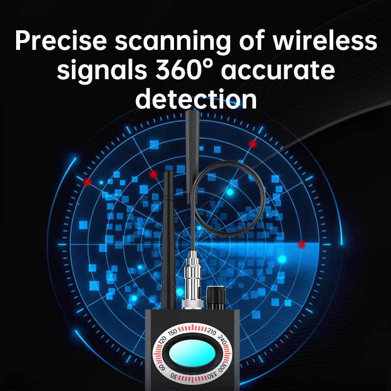 

Детектор скрытой шпионской камеры K68S GPS обнаруживает поиска антишпионских гаджетов Bluetooth беспроводной детектор ошибок сигнала Finder сканер