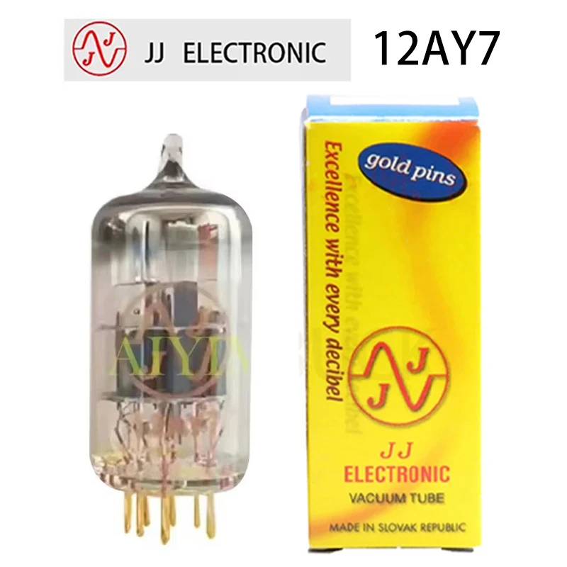 JJ 12AY7 Vacuum Tube Golden Feet Replace EL84 6N14PN 6BQ5 6072 Preamp Electronic Tube Amplifier Amp Kit HIFI Audio Valve DIY