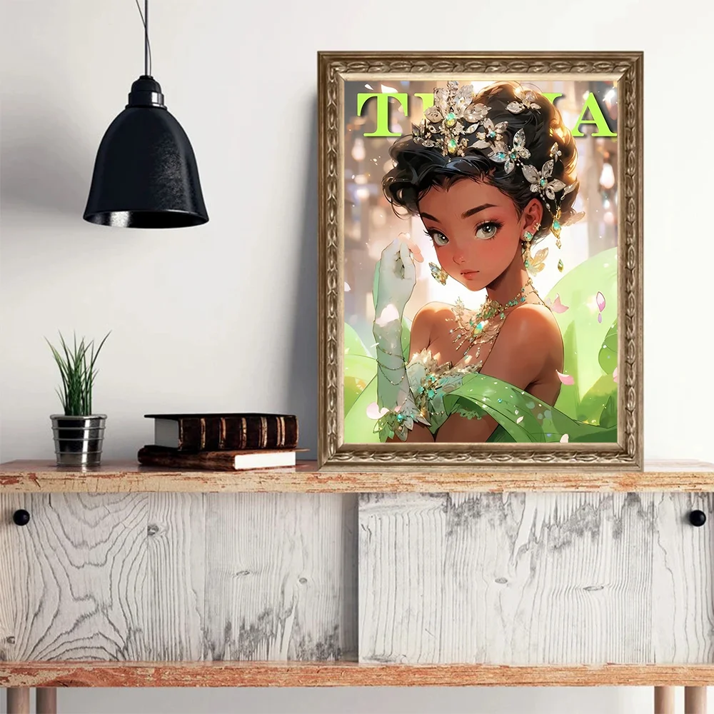 Disney Princess Paint By Numbers Mulan Drawing By Numbers Ręcznie Malowane Prezenty Świąteczne Malarstwo Art Cartoon Wall Decor Living Room